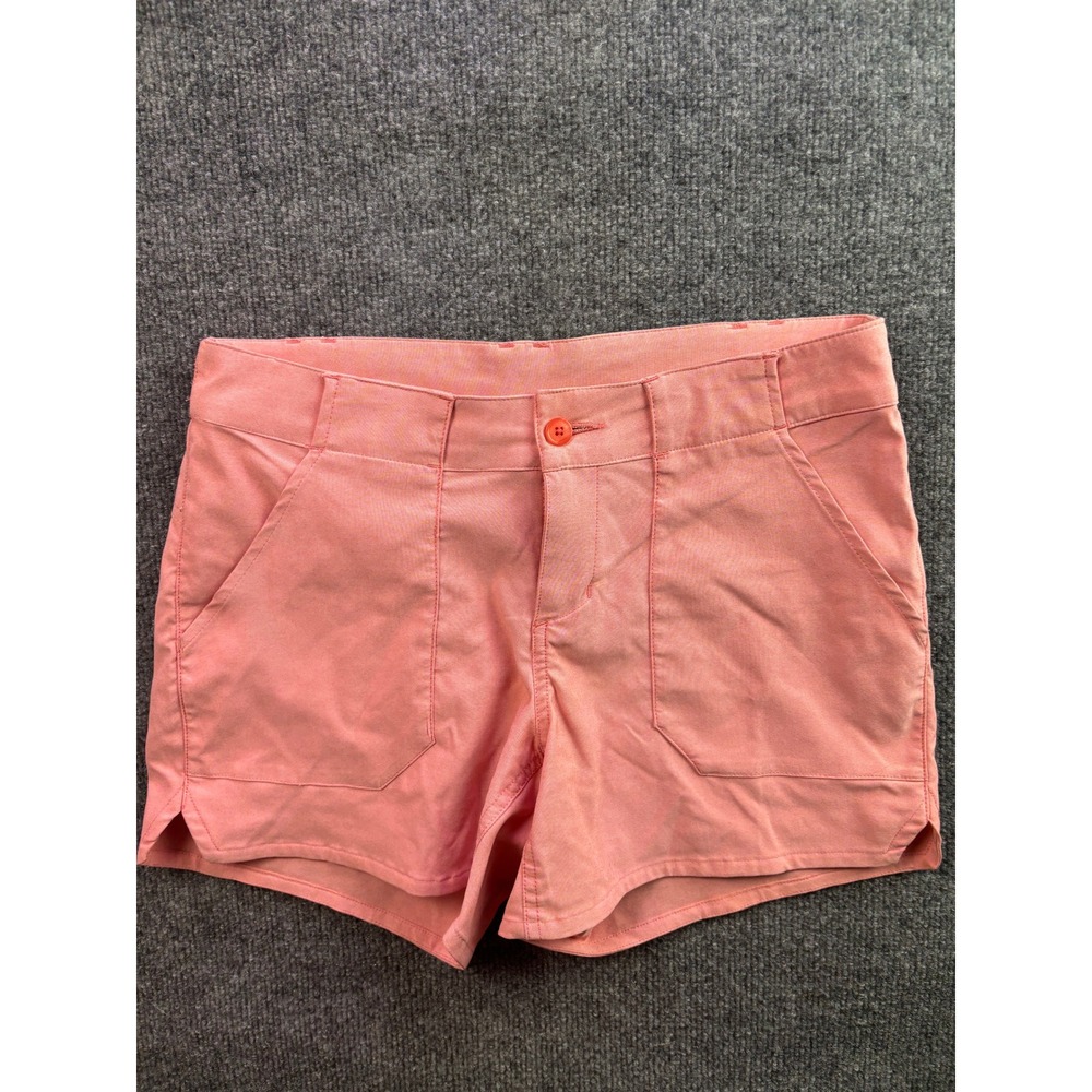 ExOfficio Hiking Shorts Women 4 Coral Pink Outdoor Lightweight Active 67917
